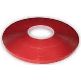 Resim Çift Taraflı Montaj Bandı 1 Cm X 33 Metre Kırmızı Bant Ekstra Güçlü Yapışma İç ve Dış Mekan İçin GLZ03903400 