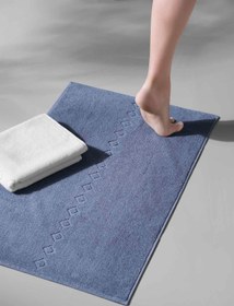 Resim Oscuro X Bathmat Sky - 50x75 cm Ayak Havlusu - Mavi - Beyaz 