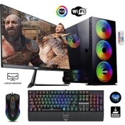 Resim Izoly ST999233 i9-13900K 16 GB 1 TB M.2 NVMe + 512 GB SSD 24 GB RTX4090 27" Free Dos Masaüstü Oyuncu Bilgisayarı 