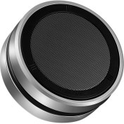 Resim Taşınabilir Kablosuz Bluetooth Hoparlörler Mini Bluetooth Hoparlör Yüksek Çözünürlüklü Stereo Ses Müzik Çalar 360 Derece Rotasyon Stereo | Taşınabilir Hoparlörler (Gümüş) 