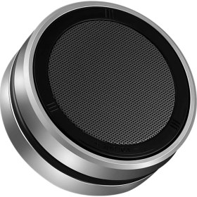 Resim Taşınabilir Kablosuz Bluetooth Hoparlörler Mini Bluetooth Hoparlör Yüksek Çözünürlüklü Stereo Ses Müzik Çalar 360 Derece Rotasyon Stereo | Taşınabilir Hoparlörler (Gümüş) 