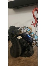 Resim Controller Standı Ps5 Tutucu Yılan Ve Kafatası - Siyah 