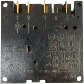 Resim Universal Timer Mekanik Zaman Saati Dıehl Tip 880 24 Saat 