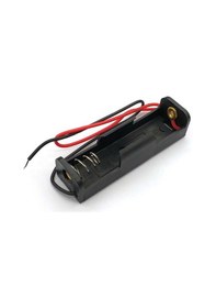 Resim 1'Li 1,5V Aa Kalem Pil Kutusu Yuvası 1X1,5V Kablolu Batarya Tutuc 
