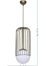 Resim Trendylight Kafes Tekli Eskitme Modern 