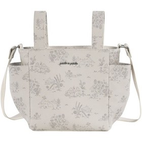 Resim Pasito A Pasito Toile De Jouy Crossbody Bebek Bakım Çantası Cream Krem 