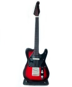Resim El Yapımı 1/4 Ölçek Minyatür Elektro Gitar Telecaster Standard 