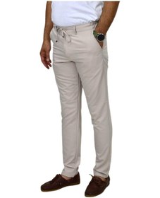 Resim Erkek Jogger Silim Fit Kumaş Pantolon P1023 Bgl-st04504 Bej 