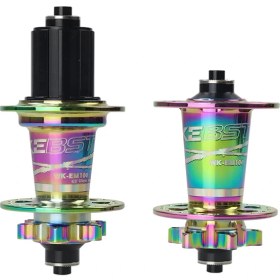 Resim Wake Rainbow Yüksek Sesli Ön Arka Göbek Seti 32 Delik Oilslick Qr 12157 