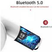 Resim Siyah Pro4 Tws Bluetooth Kulaklık 9d Stereo Kablosuz Kulaklık Kulak İçi Hifi Kulaklık Handsfree Kulaklık Mikrofonlu Xiaomi İphone Için 