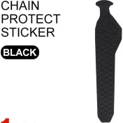 Resim Pengfu Shop Sarı Stil Heppe Bisiklet Iskeleti Koruyucu Mtb Yol Bisikleti Silikon Çizilmeye Dayanıklı Etiket Zincir Koruyucu Downtube Etiket Zincirleme Ped (Yurt Dışından) 