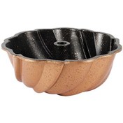 Resim Serenk Fun Cooking Rüzgar Gülü 24 CM Alüminyum Döküm Granit Kaplama Sarı Kek Kalıbı 