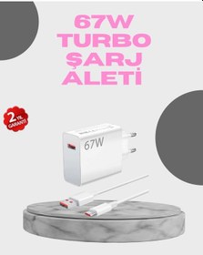 Resim 67 Watt Hızlı Şarj Seti Realme 7 8 9 Pro Uyumlu 