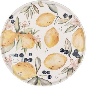 Resim The Mia Limoncello Ayaklı Servis Tabağı 26 Cm Renkli 