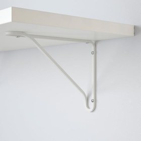 Resim Duvar rafı, beyaz, 120x30 cm 