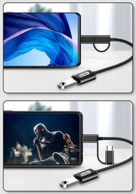 Resim Go Des GD-CT033 2 in 1 USB 3.0 to Micro / Type-C OTG Dönüştürücü Çevirici Tak & Çalıştır - ZORE-257768 