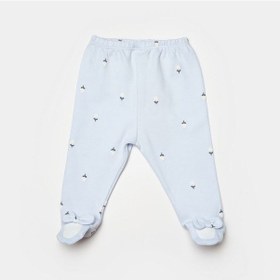 Resim Biorganic Love Floral Bebek Pantolonu 57940 Ekru - Lila 