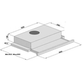 Resim White Daisy F4 Beyaz Sürgülü Aspiratör 