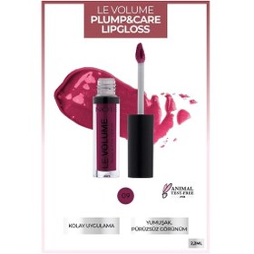 Resim Note Cosmetique Le Volume Plump & Care Lipgloss Nemlendirici Dudak Parlatıcısı - 09 Love Whisper - Mor 