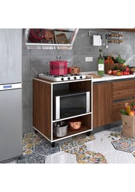 Resim Kenzlife ocak dolabı nermin cvz 85*70*60 XLARGE hazır mutfak klasik setüstü ocak için sabit tabla 