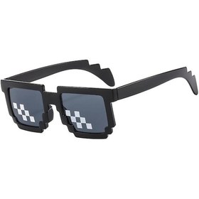 Resim Thug Life Kare Eğlence Parti Gözlüğü 