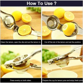 Resim Paslanmaz Çelik Limon Sıkacağı - Lisinya 
