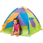 Resim Reedark Çocuk Oyun Çadırı - İç Ve Dış Mekan Kullanımı İçin 110x110cm Eğlenceli Çocuk Evi Çok Renkli 