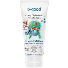 Resim b-good b-dental 3-7 Yaş Çocuk Diş Macunu Florürsüz Meyve Karnavalı 50 ml 