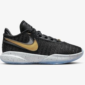 Resim Nike Lebron Xx Beyaz Basketbol Ayakkabısı Dq8651-003 Siyah 