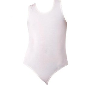 Resim 6 Adet Anıt Kız Çocuk Geniş Askılı Çıtçıtlı Body 4524 Beyaz 