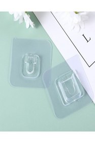 Resim Tor Store 15'li Set Geçmeli Klips Eşya Sabitleme Askısı Kendinden Yapışkanlı 