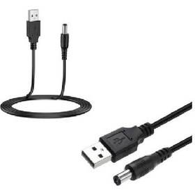 Resim Usb To Power Kablo 1 Metre 2.1 - 2.5mm Arduino Uyumlu 