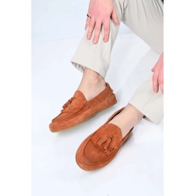 Resim Bestello Bağcıksız Püsküllü Kauçuk Taban Hakiki Deri Loafer 174-302 Erkek Ayakkabı 