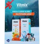 Resim Vitmix Omega-3 Şurup 100 ml + Multivitamin Şurup 100 ml 