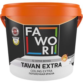 Resim Fawori Tavan Extra Mat Beyaz İç Cephe Tavan Boyası 