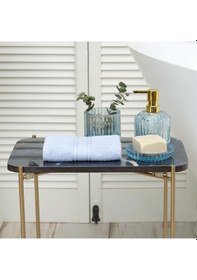 Resim Karaca Home Daily Soft %100 Pamuk El Havlusu 30x50 Cm Buz Mavisi 200.20.01.0299 
