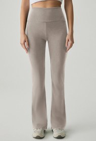 Resim Yüksek belli ispanyol paça TENCEL™ pantolon - BEJ / XL 