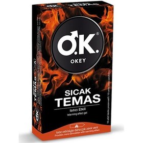 Resim Okey Sıcak Temas Prezervatif 10 x 10'lu 