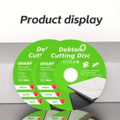 Resim 100/115/125mm Dayanıklı Testere Bıçakları, Fayans ve Şişeleri Kesmek ve Parlatmak İçin Uygun, Demir, Rebar, Metal Levhaları, Alüminyum ve Benzer Malzemeler İçin Çok Fonksiyonlu Kesme Diskleri, Demir Taşlama Tekerlekleri Testere Bıçakları ve Çok Fonksiyonlu Keskin Testere Bıçakları 