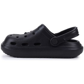 Resim Kiko Kids Eva Plaj Havuz Okul Kreş Çocuk Terlik Twg 755 Siyah 