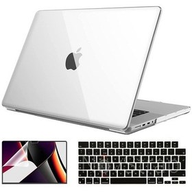 Resim Apple Uyumlu MacBook Pro 2021 14 Inç M1 A2442 Kılıf + Klavye Kılıfı + Film (544551891) 