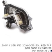 Resim Bmw 4 Seri F32 2016-2019 Sol Led Modül 63117493229 