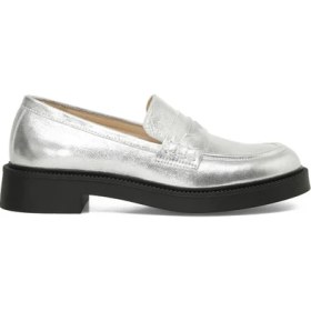 Resim Nine West Lunler2 5fx Gümüş Kadın Loafer 