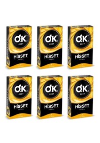 Resim Okey Prezervatif Kondom Hisset 6 X 10'lu 