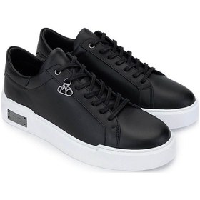 Resim Tamer Tanca Erkek Hakiki Deri Siyah Deri Sneakers & Spor Ayakkabı 352 22053 Erk Ayk Y25 Sıyah Dr Siyah 