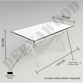 Resim Ahşap Çalışma Ve Bilgisayar Masası-70x100x76 Cm Açık Ceviz 