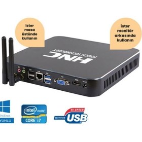 Resim HNC TOUCH TECHNOLOGY Mini Pc Intel Core I5 10210u 8 Gb 256 Gb Ssd Freedos 