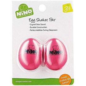 Resim Nino Nino540SP-2 Çift Egg Shaker (Strawberry Pink) 