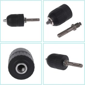 Resim Biotech Mandren Mandrel Otomatik Anahtarsız Mandren Adaptörü Aparat Dahil 2-13 mm 