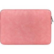 Resim ND12 Lambskin Suya Dayanıklı Dizüstü Bilgisayar Çantası Pembe 13.3 inch 